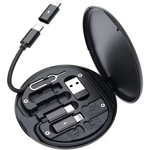 پک شارژر و هولدر چند کاره 60W وات مدل RC190 | Data Cable Set 60W