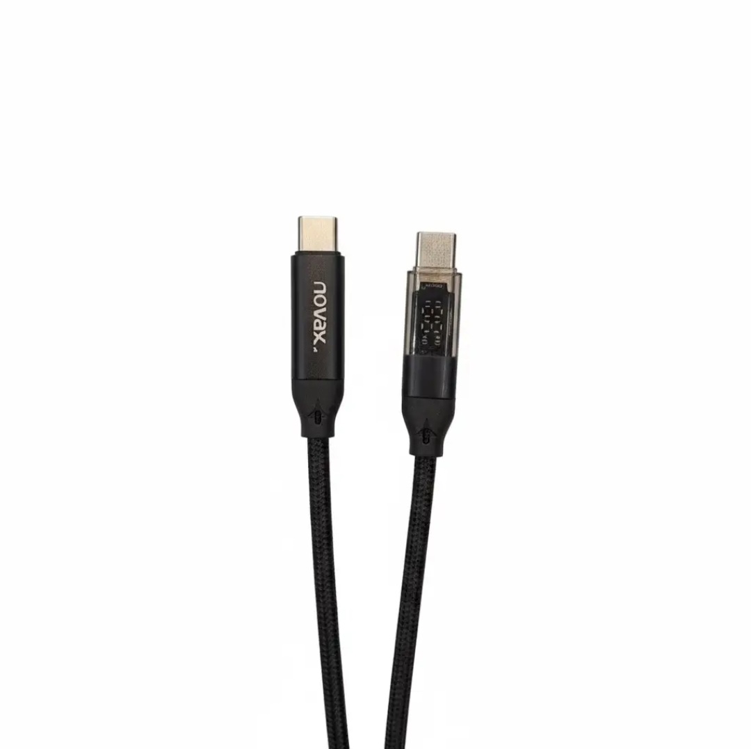 کابل شارژ فست نواکس Novax مدل L102 تایپ سی به تایپ سی توضیحات کوتاه نوع کابل همراه: USB Type-C گارانتی: 6ماهه مدل: Novax مدل L102 امکان شارژ: تبلت و موبایل با شدت&zwnj;جریان ۲.۰ آمپر و بالاتر