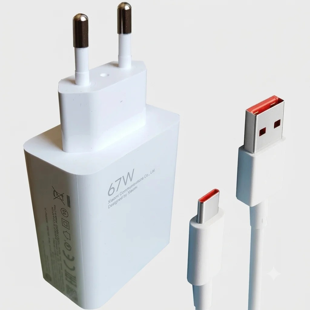 آداپتور شارژ سریع شیائومی 67 وات Turbo Charge