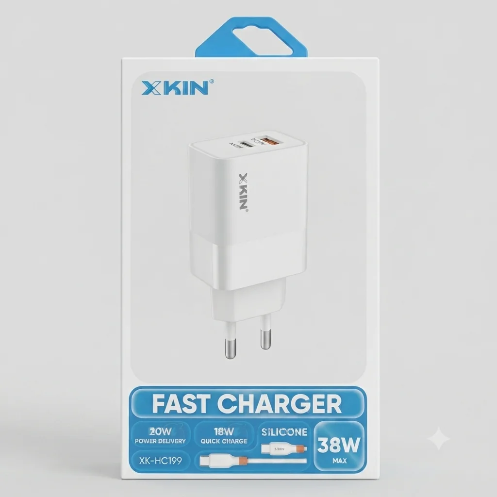شارژر فست شارژ XKIN مدل XK-HC199 38W
