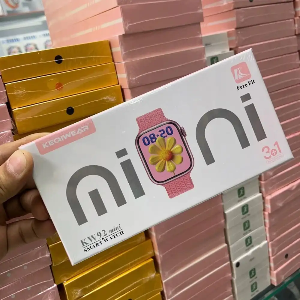 ساعت هوشمند بچگانه KW92 MINI سایز 38 میلی‌متر همراه سه بند