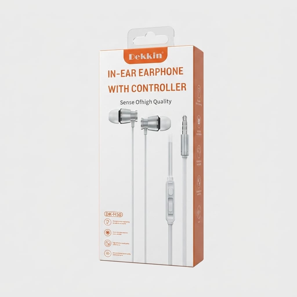خرید هندزفری سیمی Dekkin DK H50 اصل