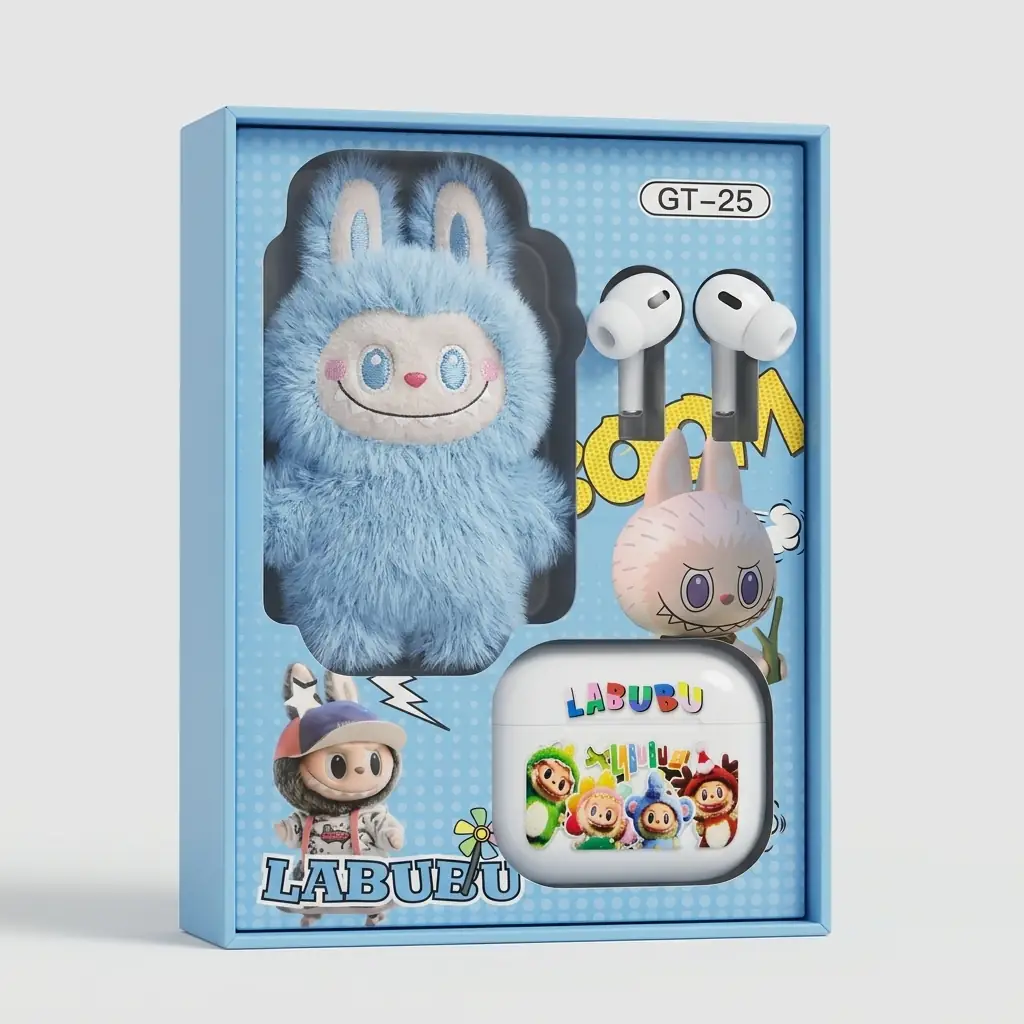 پک ایرپاد پرو به همراه عروسک لبوبو مدل GT-25