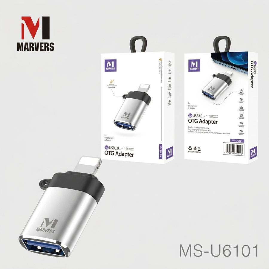 تبدیل OTG لایتنینگ به USB 3.0 مارورز مدل MS-U6101