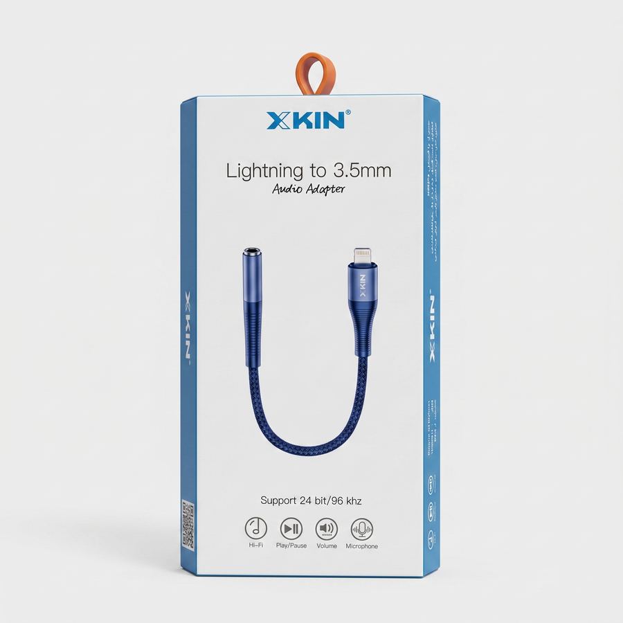 تبدیل لایتنینگ به جک ۳.۵ میلی‌متری X-KIN XK-OTG21